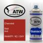 Preview: Chevrolet, Red Hot, WA687F / 62 / GHY: 400ml Sprühdose, von ATW Autoteile West.
